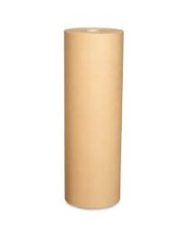 Inpakpapier uit grecycleerd effen kraft  40gr - bruin - 60cm x 400m