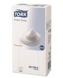 85100015 - Tork Foam Soap Luxury Univ 800ml - S34 - TORK470022