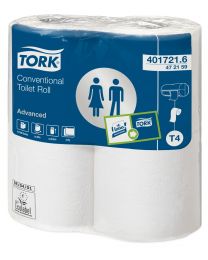 85200015 - Tork Toiletpapier 2-lgs Wit (198 vel) - T4 Advanced - TORK472159