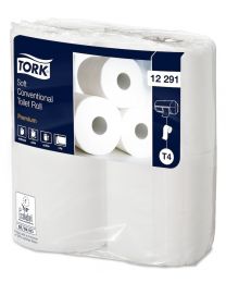 85200019 - Tork Soft Conventional Toilet Roll 9,7cmx25m (198 vel) - T4 PREMIUM 2-laags - TO