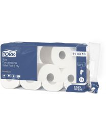 85200022 - Tork ExtraSoft Conventional Toilet Roll 9,4cmx30m (250 vel) 3lgs T4