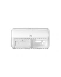 85290005 - Tork Dispenser Toilet Paper Roll Twin White - ELEVATION LINE T4 - DISP557000