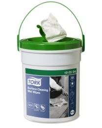 85730007 - Tork Surface Cleaning Wet Wipe W14- 16x27cm/58 (4) - TORK190594