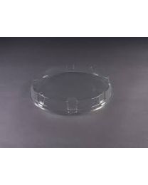 62030103 - Couvercle en RPET pour fond pizza ventilé ACTIPACK 26DXP - transparent - INT ø290x10mm