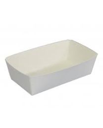 61610054 - Barquette carton CAISSIPACK 100x70x45mm blanc 300ml