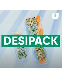 Desipack Sushi lid transparant 190x110 mm