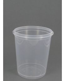 63010070 - PP verzegelbare pot - transparant - ø114x137,5 1000ml