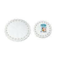 Sous-plat dentelle ingraissable rond