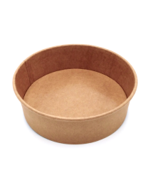 Kartonnen bowl - kraft - 130x130x56ml 500ml