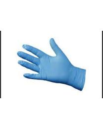 Gants NITRILE BLEU LARGE Non-Poudré 3,5 gr