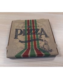 Boîtes pizza en carton  HOT&FRESH FRANCIA - impression standard - 33x33x4cm