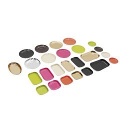 Kartonnen bord - zwart - 95x50mm